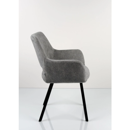 Krzesło DELUXE KR-173 Tkanina STRONG 14 Noga Metalowa